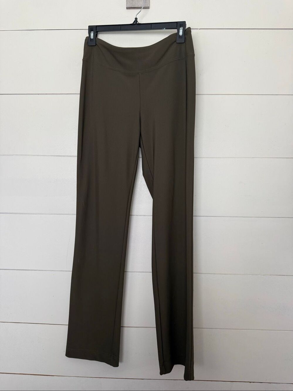 Boston Proper Women’s Small Brown Pull on Flare Wide Leg Pants